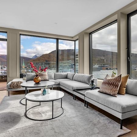 Penthouse In Downtown Tromso New Apartment Bagian luar foto