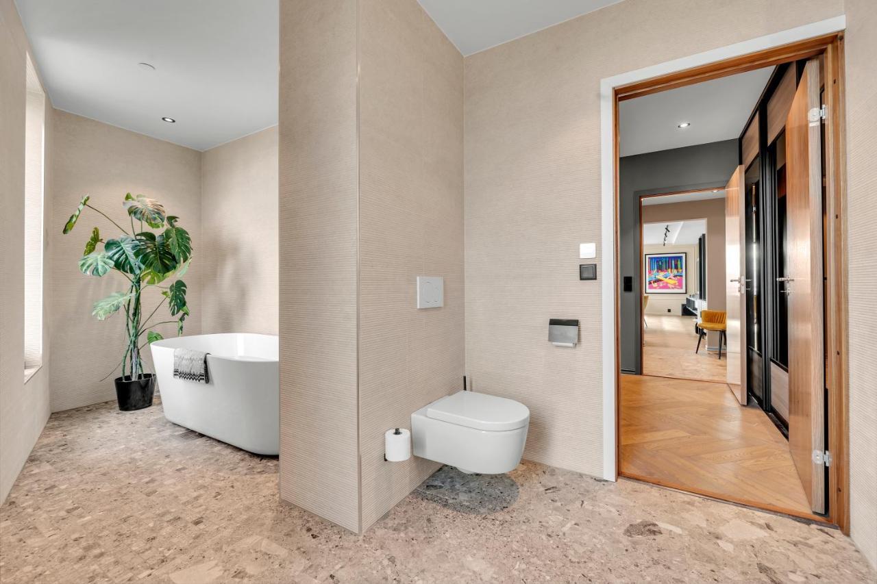 Penthouse In Downtown Tromso New Apartment Bagian luar foto