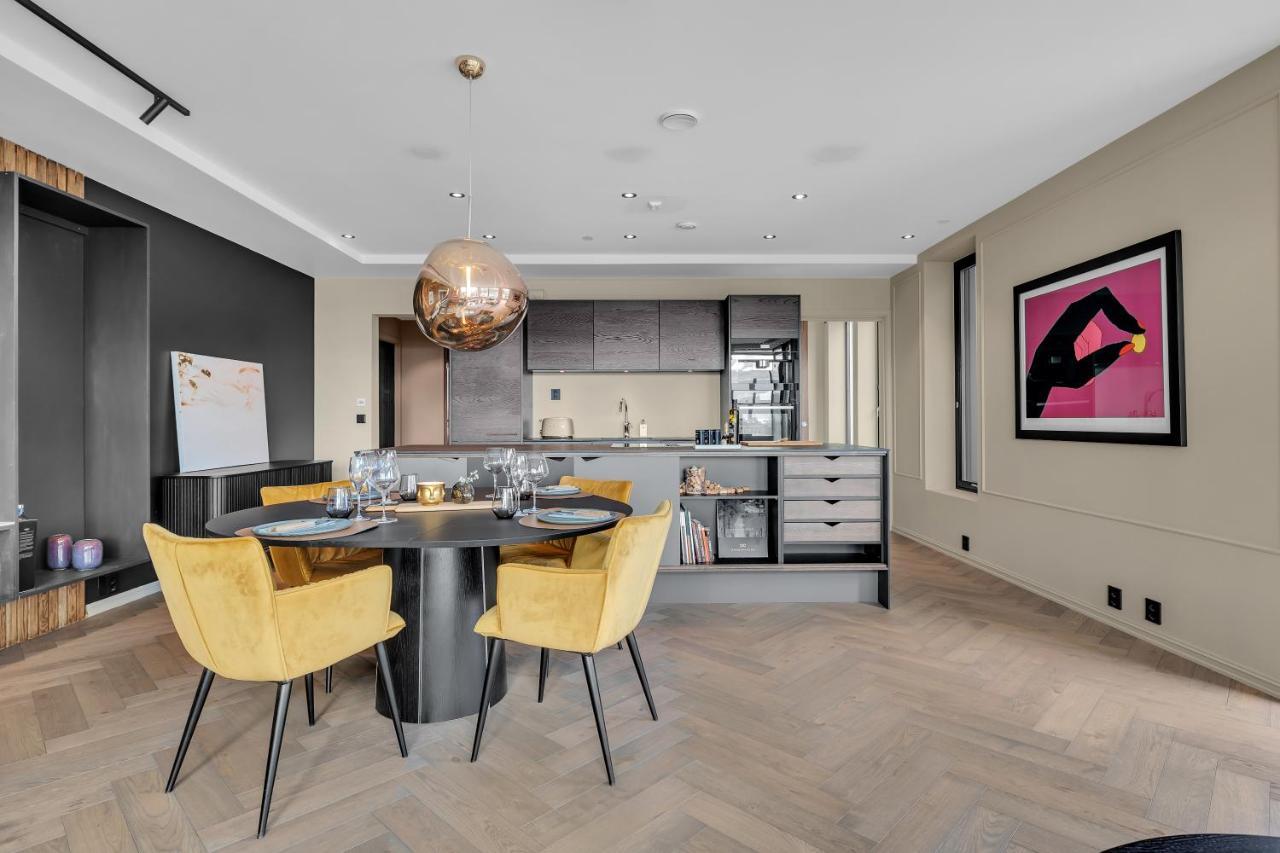 Penthouse In Downtown Tromso New Apartment Bagian luar foto