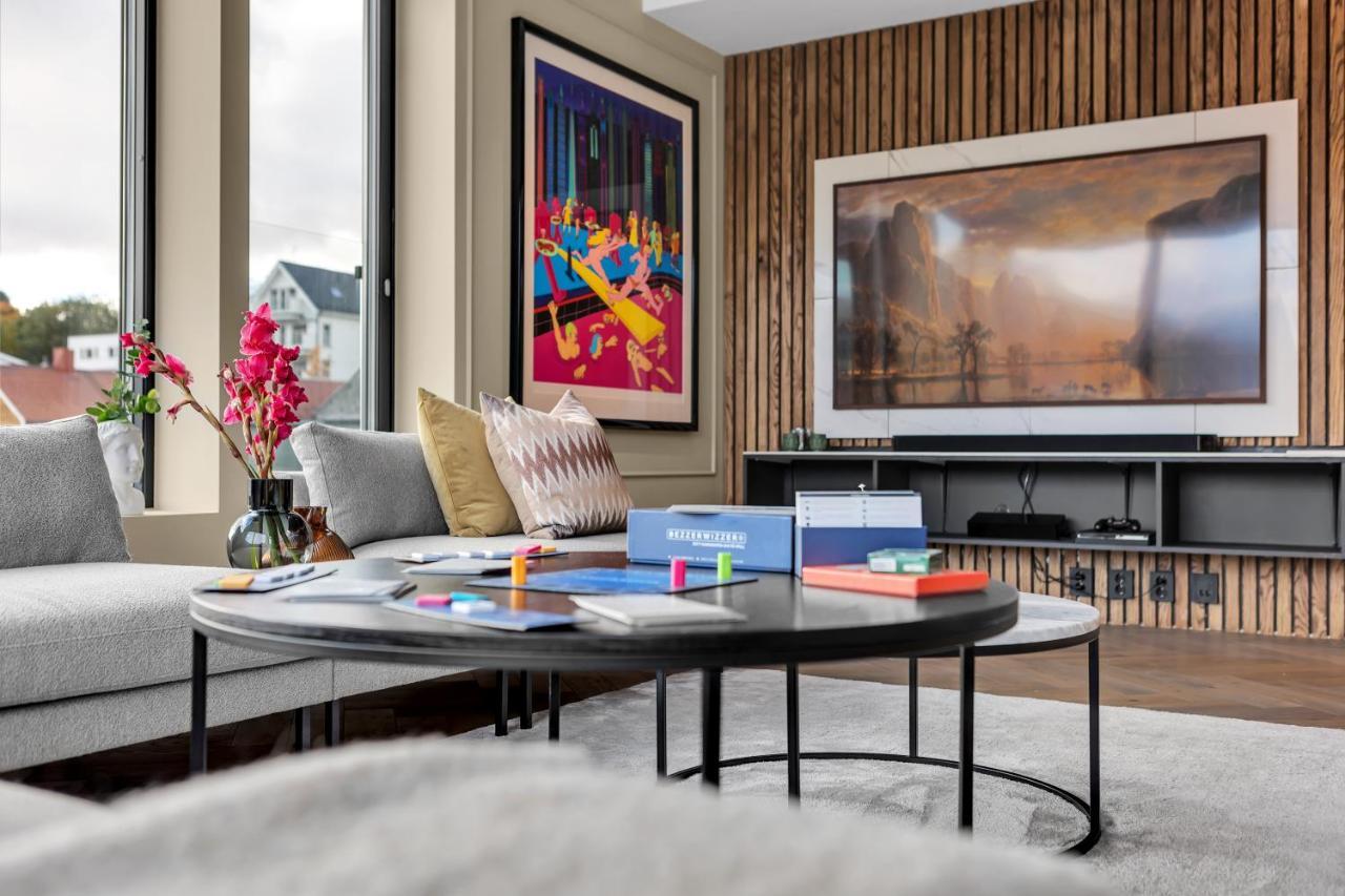 Penthouse In Downtown Tromso New Apartment Bagian luar foto